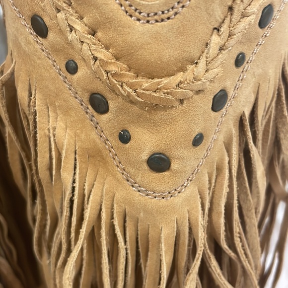 Liberty Black LB 71124 Vegas Fringe Cowboy Boots - Picture 2 of 8